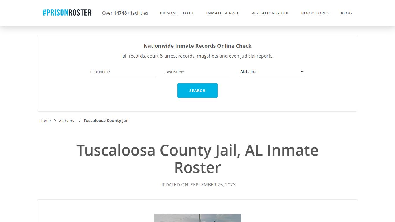 Tuscaloosa County Jail, AL Inmate Roster - Prisonroster